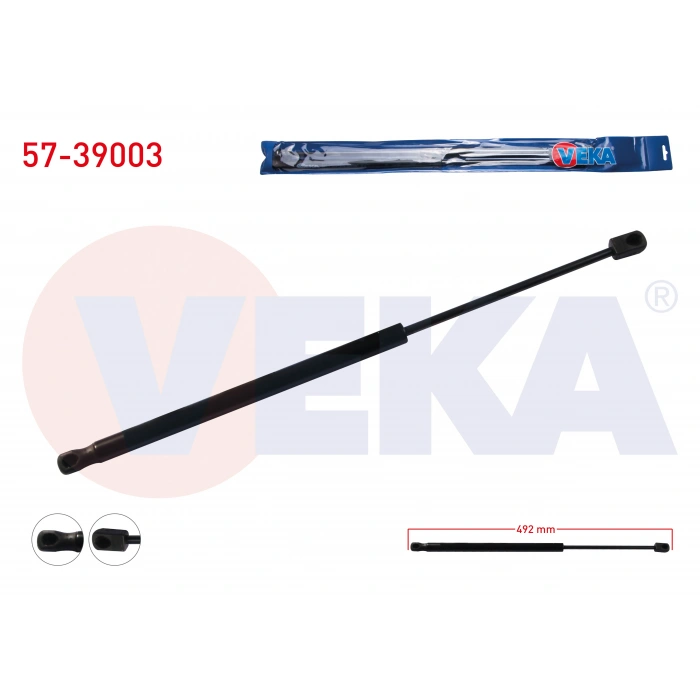 BAGAJ AMORTISORU 492mm/515N SKODA OCTAVIA (1U2) 5 KAPI 1996-2004