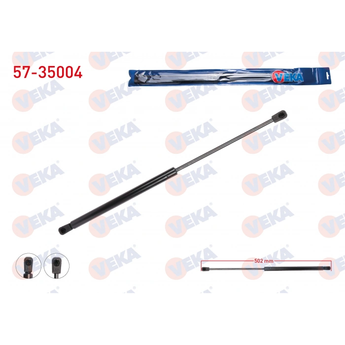 BAGAJ AMORTISORU 502mm/490N RENAULT R19 5 KAPI 1988-2001