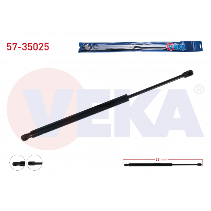 BAGAJ AMORTISORU 521mm/665N NISSAN PRIMERA (P11) 1996-2001