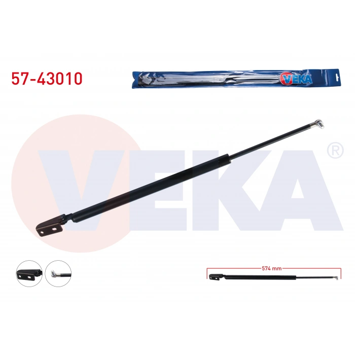 BAGAJ AMORTISORU 527mm/570N SOL TOYOTA COROLLA (_E10_) STATION WAGON 1992-1997