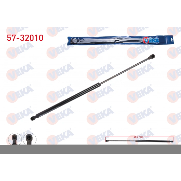 BAGAJ AMORTISORU 565mm/360N OPEL CORSA B 5 KAPI 1993-2000