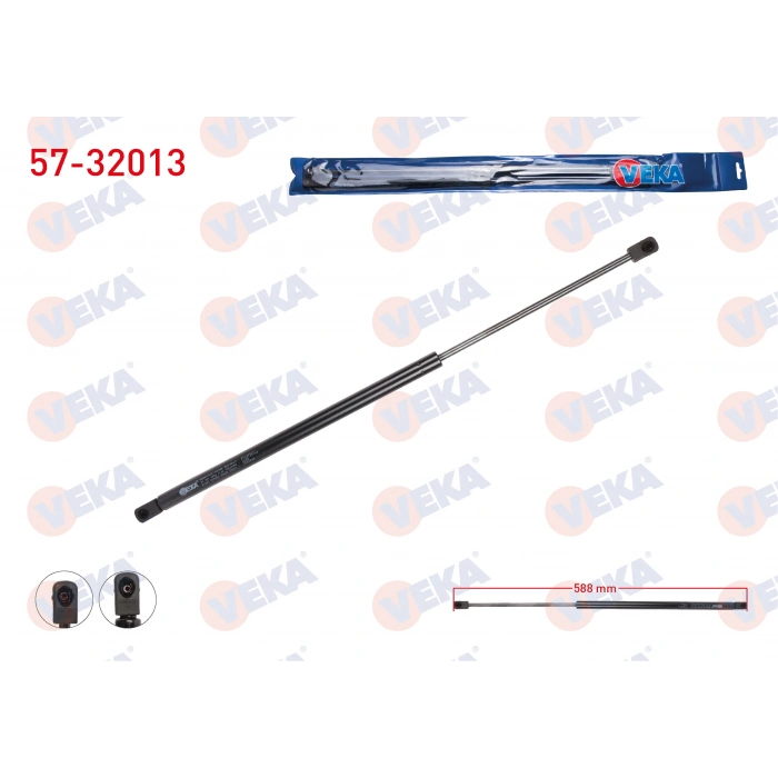 BAGAJ AMORTISORU 588mm/400N OPEL ASTRA J 5 KAPI 2009-2016