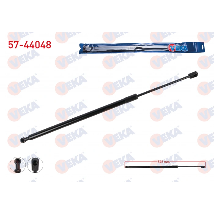 BAGAJ AMORTISORU 595mm/605N VOLKSWAGEN TOUAREG 2010-2018