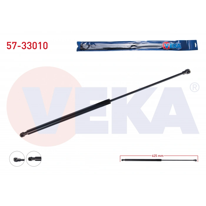 BAGAJ AMORTISORU 625mm/400N PEUGEOT 306 (7B,N3,N5) 4 KAPI 1993-2002