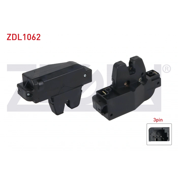 BAGAJ KILIDI 3 PIN PEUGEOT 307 SW - 206 SW 1998-2007/ CITROEN C3 - C4 - C5 I 2001-2009