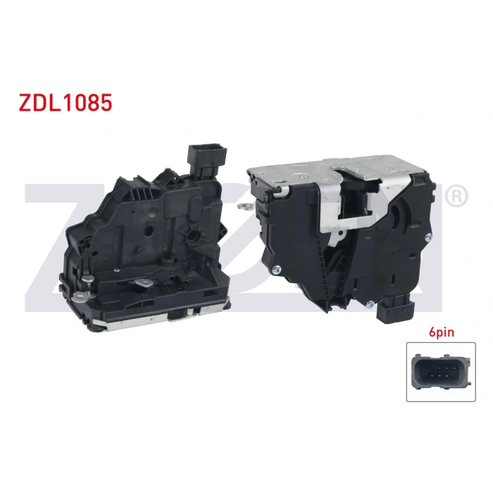 BAGAJ KILIDI CIFT ACILIR SOL 6 PIN FIAT FIORINO/BIPPER/NEMO 2008-