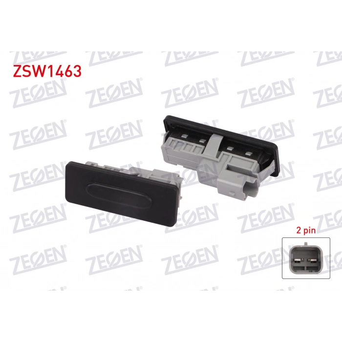 BAGAJ KILIT BUTONU 2 PIN RENAULT MEGANE IV - SYMBOL III 2012-