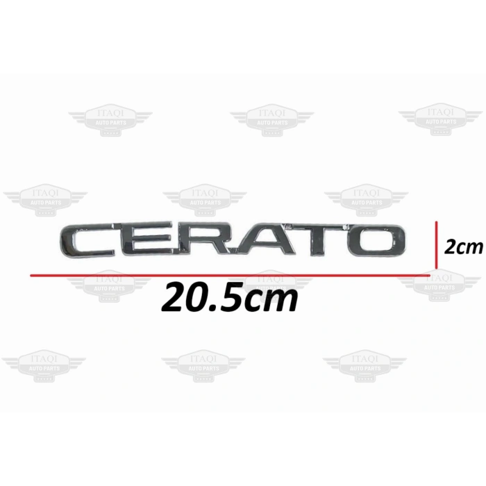 BAGAJ KROM CERATO 09-15 ARKA (CERATO YAZISI)