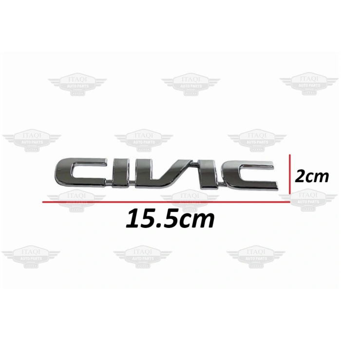 BAGAJ KROM CIVIC 02-05 ARKA (CIVIC YAZISI)