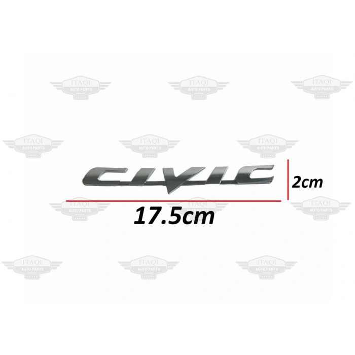 BAGAJ KROM CIVIC 06-11 ARKA (CIVIC YAZISI)