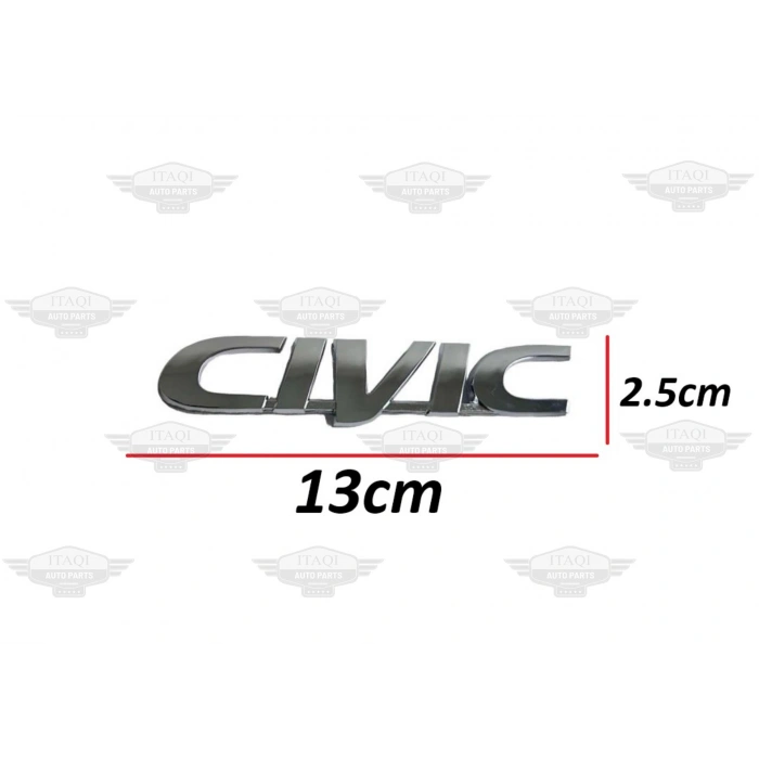 BAGAJ KROM CIVIC 96-00 ARKA (CIVIC YAZISI)