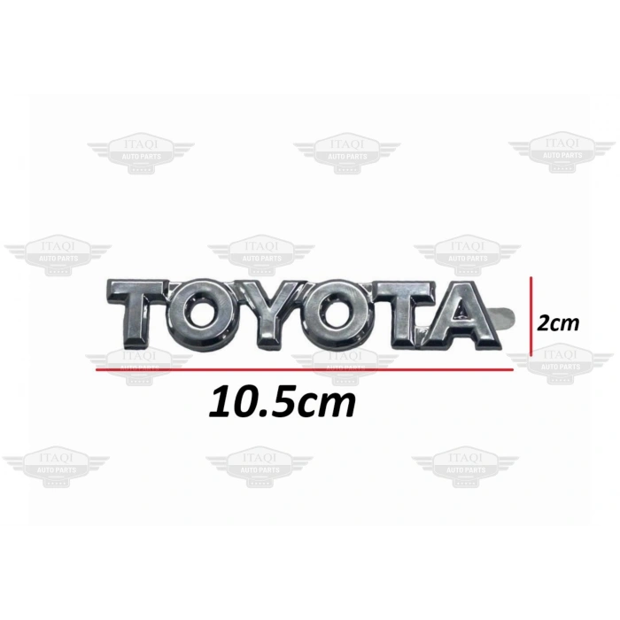 BAGAJ KROM COROLLA 02-06 ARKA (TOYOTA YAZISI)