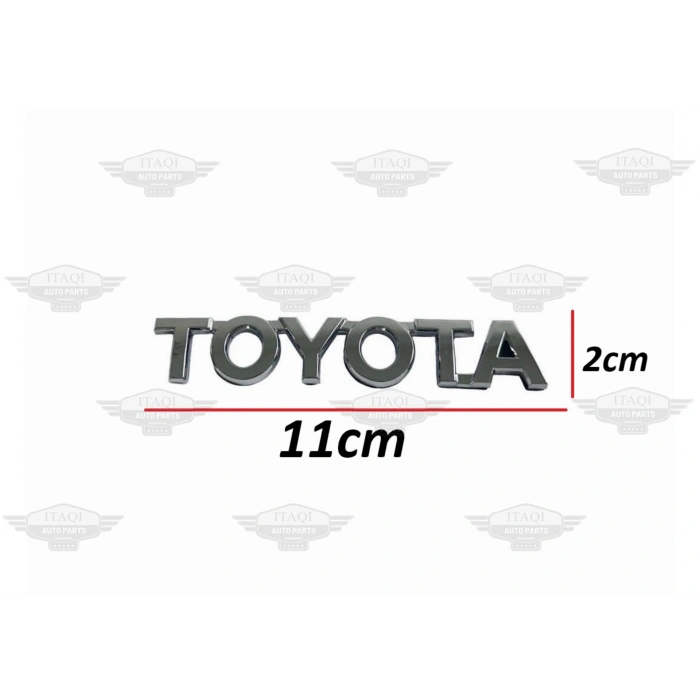 BAGAJ KROM COROLLA 07-18/YARİS 06-14 ARKA (TOYOTA YAZISI)