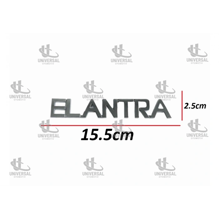 BAGAJ KROM ELANTRA 01-06 ARKA (ELANTRA YAZISI)