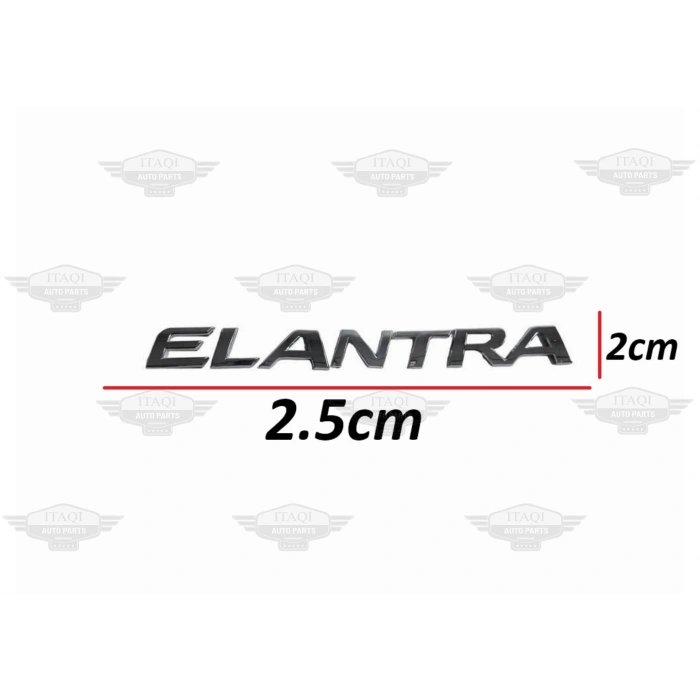 BAGAJ KROM ELANTRA 11-19 ARKA (ELANTRA YAZISI)