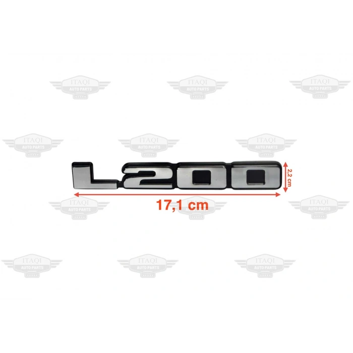 BAGAJ KROM KAPI L200 96-05 (L200 YAZISI)