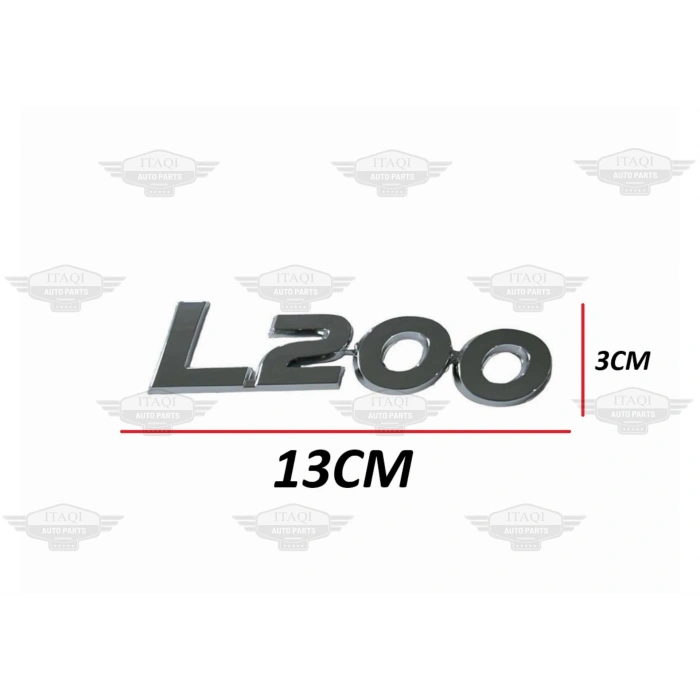 BAGAJ KROM L200 07-21 ARKA (L200 YAZISI)