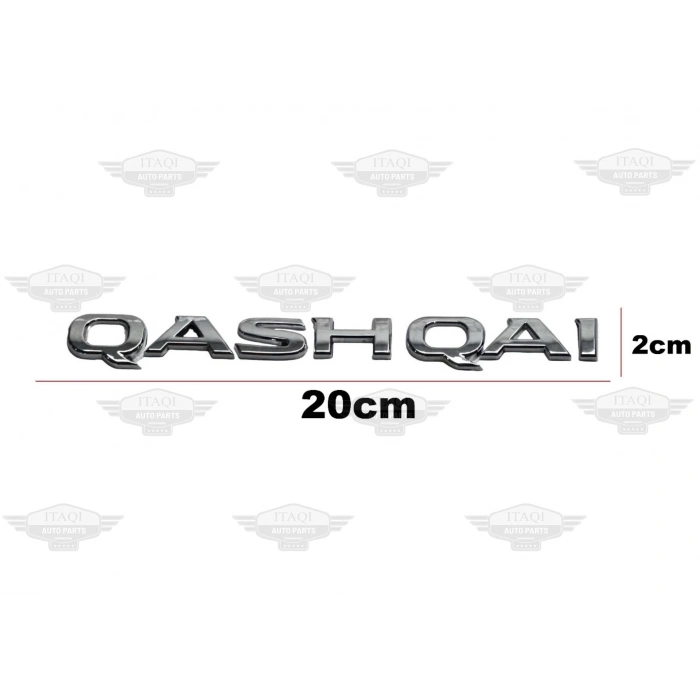 BAGAJ KROM QASHQAİ 14-17 ARKA (QASHQAİ YAZISI)