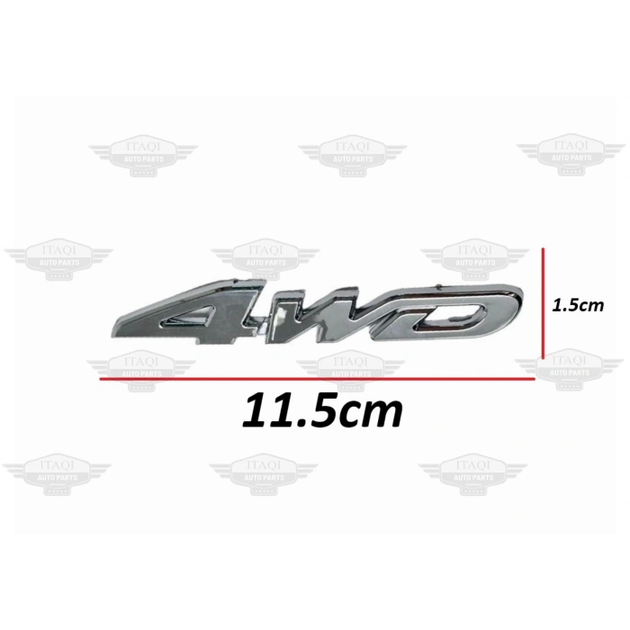 BAGAJ KROM RAV4 00-12 ARKA (4WD YAZISI)