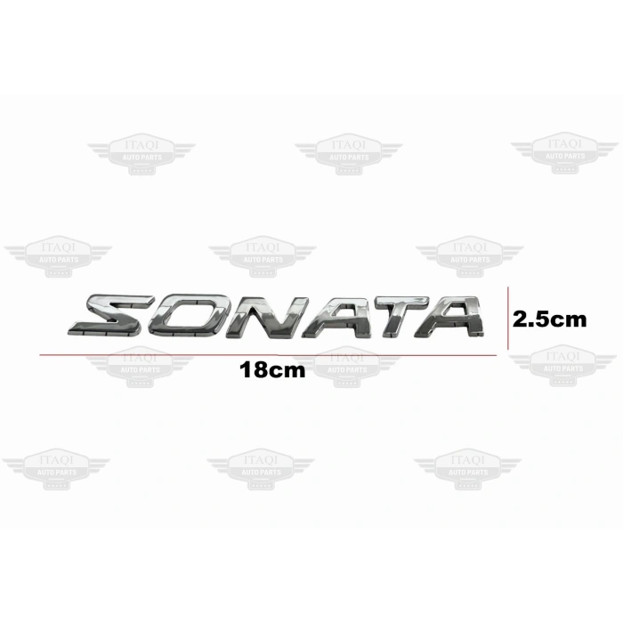 BAGAJ KROM SONATA 06-10 ARKA (SONATA YAZISI)