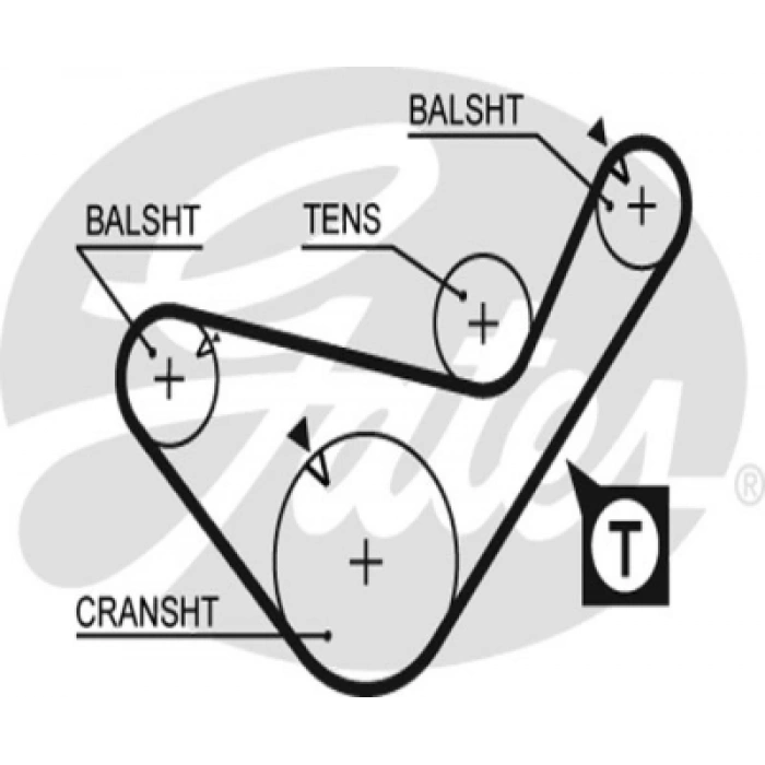 BALANS KAYISI 099RHP+190H H100/GALOPER/H1/STAREX/TERRACAN/PREGIO/L200/L300/PAJERO 2,5 DIZEL 1997-2008