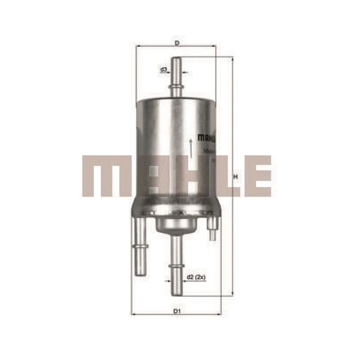 BENZİN FİLTRESİ GOLF V POLO V JETTA III / A3 / CORDOBA ALTEA LEON 1.6 FSI 4 BAR 4 BAR