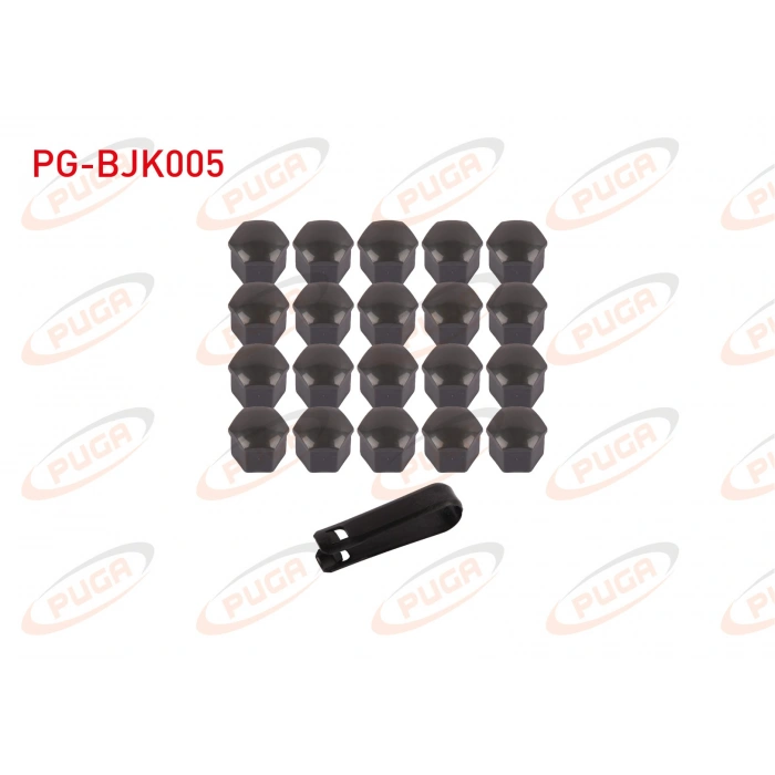 BIJON KAPAK SETI GRI 20 ADET+CIKARTMA APARATI