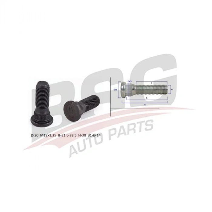 BIJON SAPLAMASI BIJON SAPLAMASI ÖN KISA R12 BM 69-
