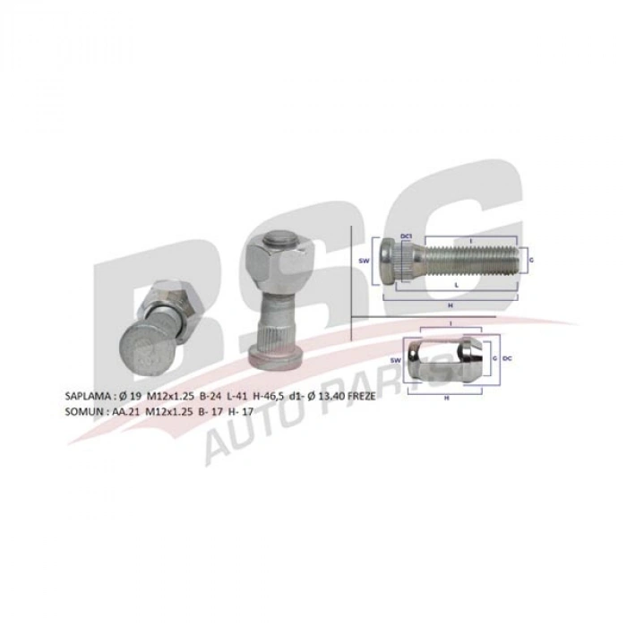 BIJON SETI PICKUP D21-D22 90-03