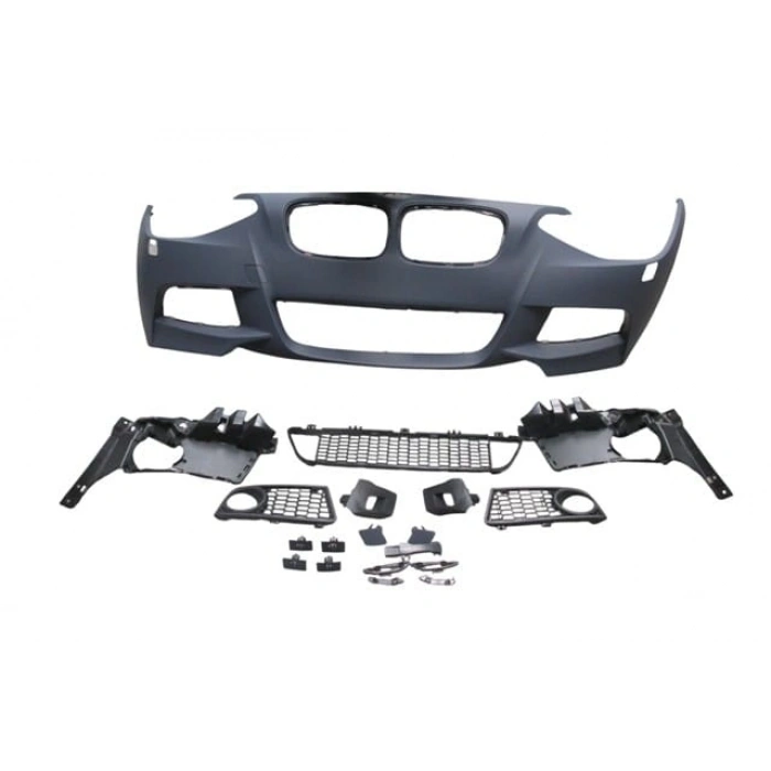 BMW 1 SERI- F20- 12/15; ÖN TAMPON ASTARLI(SİS D.Lİ KAPAK/IZGRALI TAKIM/F.YIK.LI/SENSÖR DLİKLİ)M-TECH
