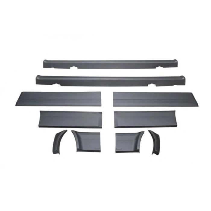 BMW 3 SERI- E30- 87/91; KAPI BANDI TAKIMI/MARŞPİYEL PLASTİĞİ TAKIM (10 PARÇA) (SEDAN/M)