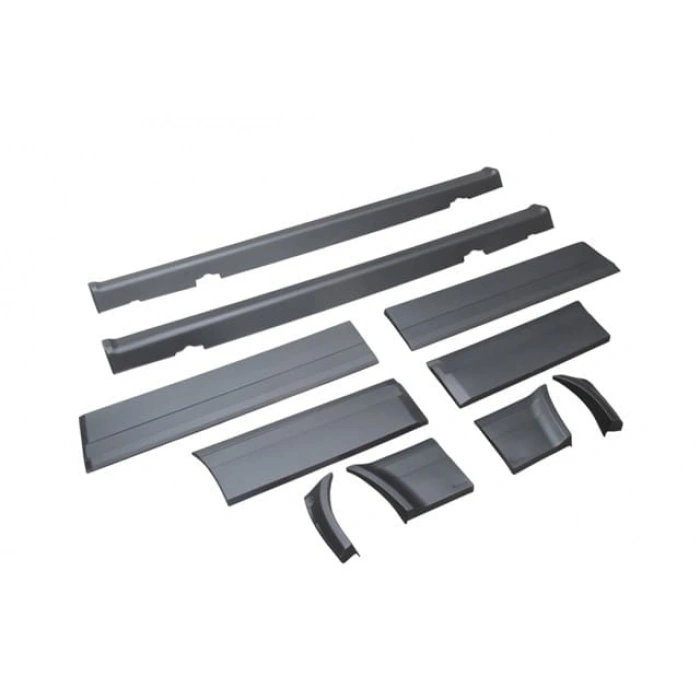 BMW 3 SERI- E30- 87/91; KAPI BANDI TAKIMI/MARŞPİYEL PLASTİĞİ TAKIM (10 PARÇA) (SEDAN/M)