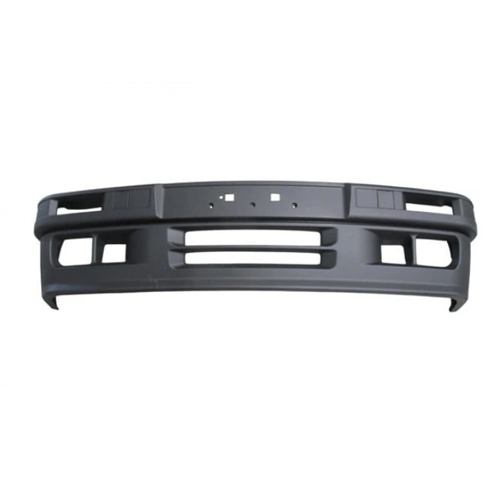 BMW 3 SERI- E30- 87/91; ÖN TAMPON SİYAH SİS DELİKLİ ÇEKİ DEMİRİ KAPAKLI (SEDAN/COUPE/M2)