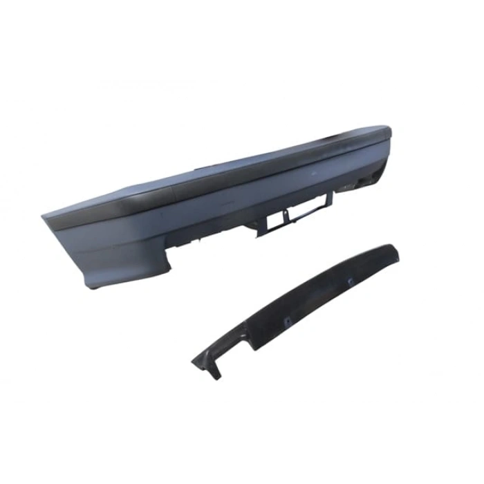 BMW 3 SERI- E36- 91/98; ARKA TAMPON KOMPLE ASTARLI(BANDLI/KARLIKLI/TEK EGZOS DELİKLİ) (M-TECH/M3)