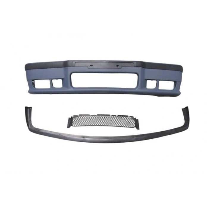 BMW 3 SERI- E36- 91/98; ÖN TAMPON ASTARLI (SPOİLERLİ/BANDLI/PANJURLU/SİS DELİKLİ) (M-TECH/M3)