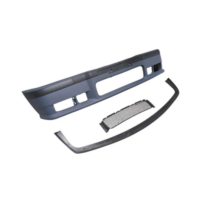 BMW 3 SERI- E36- 91/98; ÖN TAMPON ASTARLI (SPOİLERLİ/BANDLI/PANJURLU/SİS DELİKLİ) (M-TECH/M3)
