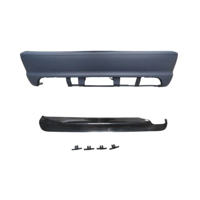 BMW 3 SERI- E46- COUPE- 98/05; ARKA TAMPON ASTARLI (SENSÖR DELİKLİ/ÇEKİ DEM.KAPAKLI/KARLIKLI)M-TECH