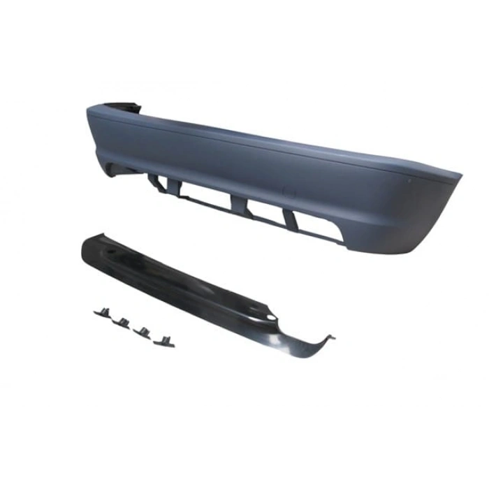 BMW 3 SERI- E46- COUPE- 98/05; ARKA TAMPON ASTARLI (SENSÖR DELİKLİ/ÇEKİ DEM.KAPAKLI/KARLIKLI)M-TECH