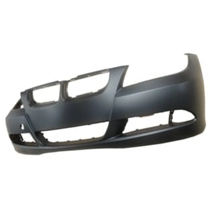 BMW 3 SERI- E90- 05/09; ÖN TAMPON (ASTARLI/KOYU GRİ SENSÖR/FAR YIKAMA DELİKSİZ/SİS DELİKLİ)(TÜV)TYG)