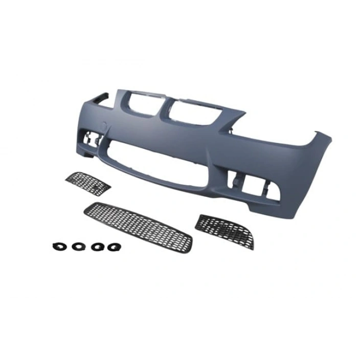 BMW 3 SERI- E90- 05/09; ÖN TAMPON ASTARLI(SİS D.SİZ KAPAK/IZGRALI/SEN.YUVALI/ÇEK.KAPAKLI)M3-STYLE/LC