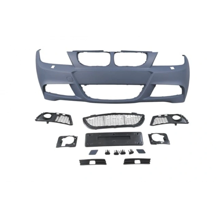BMW 3 SERI- E90- 09/11; ÖN TAMPON ASTARLI (SİSLİ/F.YIK.LI/SİS KAPAKLI/IZGARALI/PLAKA PLS) M-TECH/LCI
