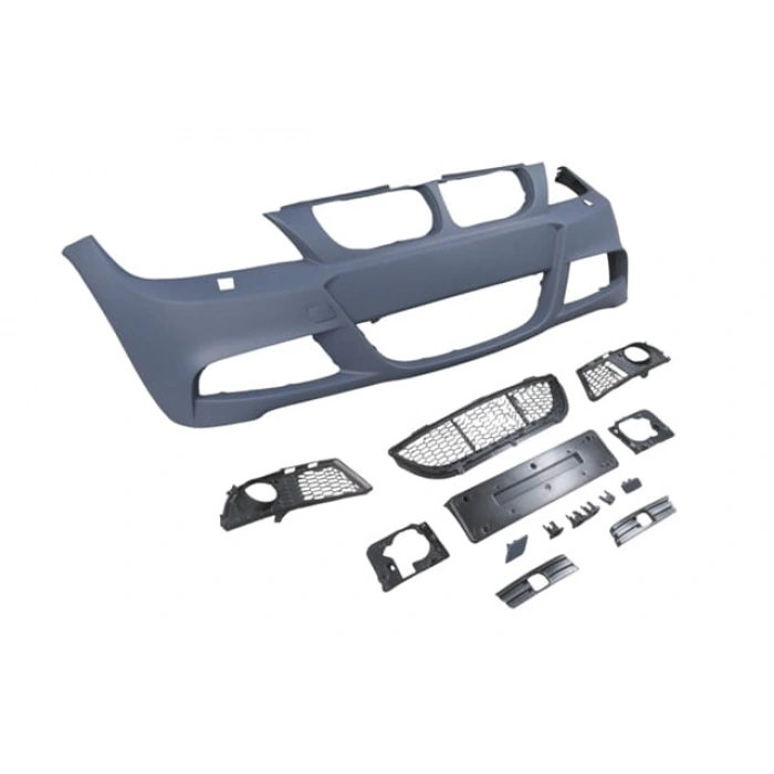 BMW 3 SERI- E90- 09/11; ÖN TAMPON ASTARLI (SİSLİ/F.YIK.LI/SİS KAPAKLI/IZGARALI/PLAKA PLS) M-TECH/LCI
