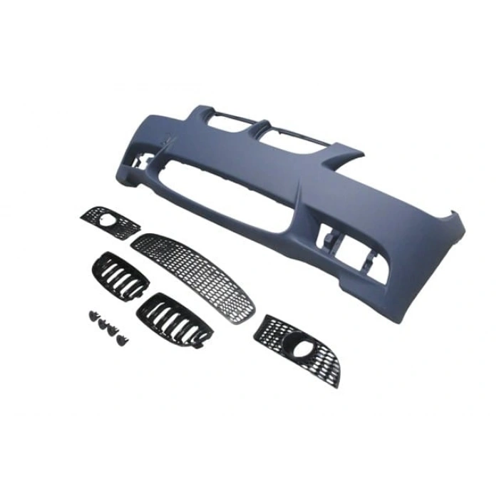 BMW 3 SERI- E92-E93- 07/09; ÖN TAMPON (SİS DELİKLİ KAPAK/IZGARALI/SENSÖR DELİK AÇILİR TİP)(M3-STYLE)