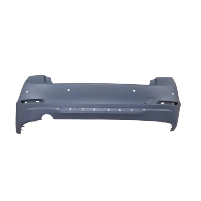 BMW 3 SERI- F30- 12/14; ARKA TAMPON KOYU GRİ (SENSÖR DELİKLİ/NİKELAJ ÇITA DELİKLİ (LUXURY)(TW)