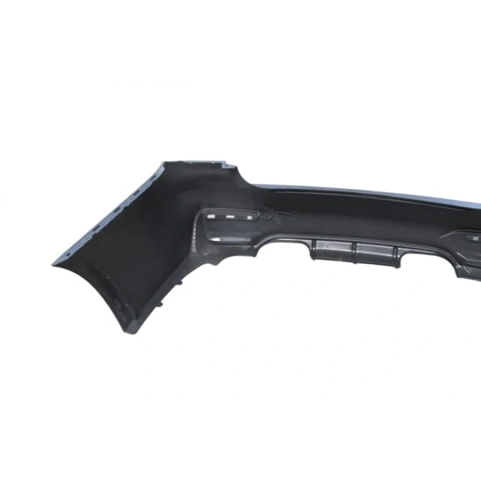 BMW 3 SERI- F30- 12/18; ARKA TAMPON ASTARLI(SENSÖR YUVALI/REFLEKTÖRLÜ/KARLIKLI/ÇİFT EGZOS DELİKLİ)