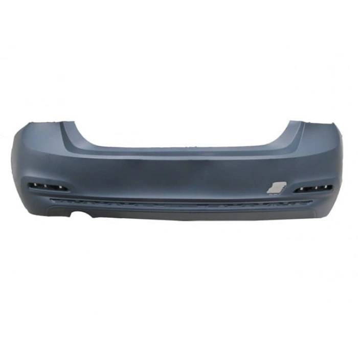 BMW 3 SERI- F30- 15/18; ARKA TAMPON KOYU GRİ/ASTARLI (SENSÖR DELİKSİZ/NİKELAJ ÇITA DELİKLİ)(TW)