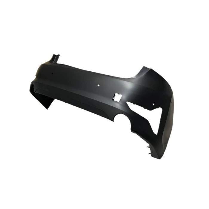 BMW 3 SERI- G20- 19/22; ARKA TAMPON ASTARLI SİYAH/4 SENSÖR DELİKLİ (TYG)
