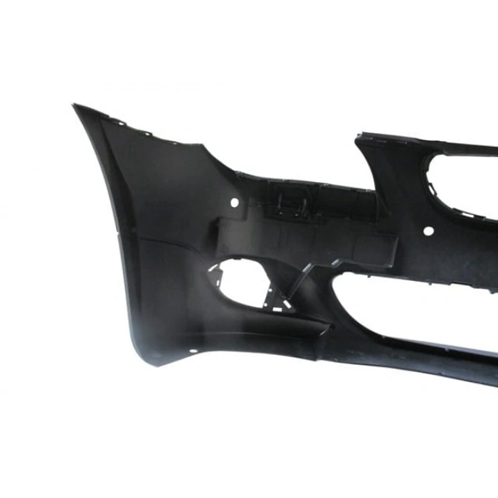 BMW 5 SERI- E60- 04/07; ÖN TAMPON (IZGARALI//PLAKA PLAST.)SEN.DELİKLİ 24MM/F.YIK.LI) (M-TECH) ASTARL