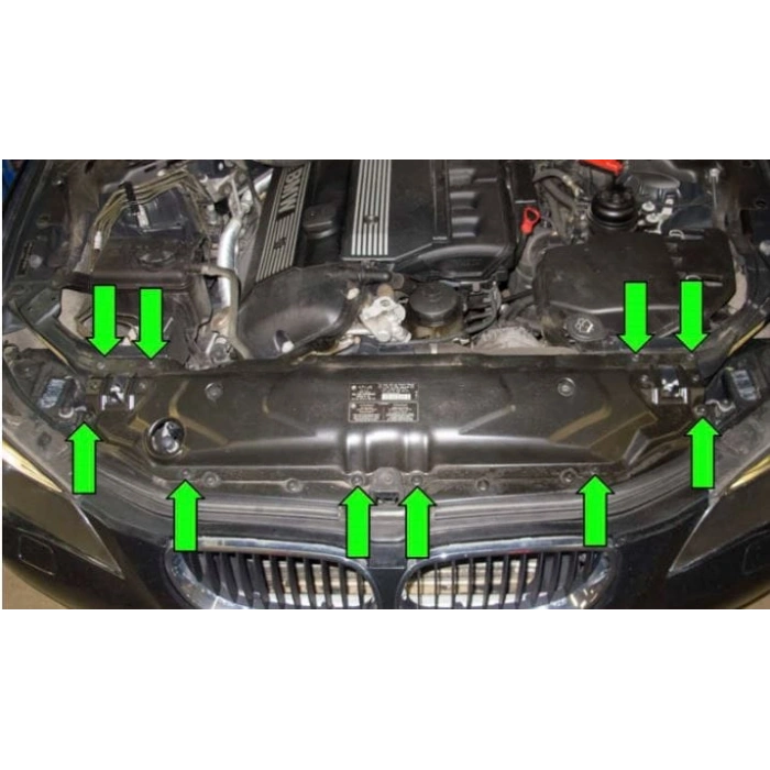 BMW 5 SERI- E60- 04/10; ÖN PANEL ÜST PARÇA (ÜST KISIM) SAC (TW)
