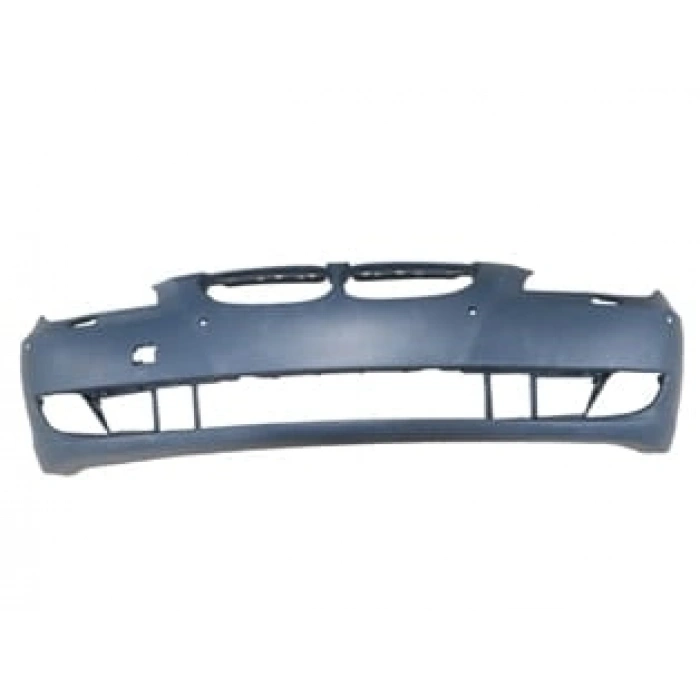 BMW 5 SERI- E60- 07/10; ÖN TAMPON (ASTARLI SİS/PANJUR/FAR YIKAMA DELİKLİ/SENSÖR DELİKLİ)(TYG)